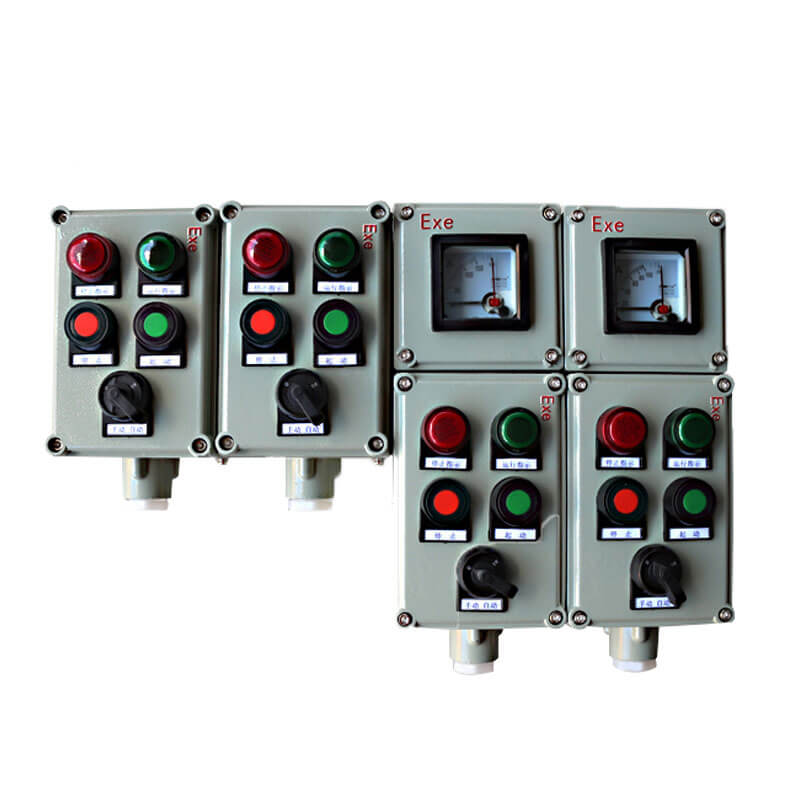 甘肅防爆操作柱(帶儀表)